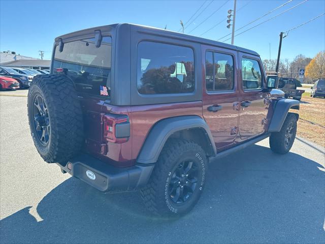 2021 Jeep Wrangler Unlimited Willys 4x4 2021 Jeep Wrangler Unlimited Willys 4x4