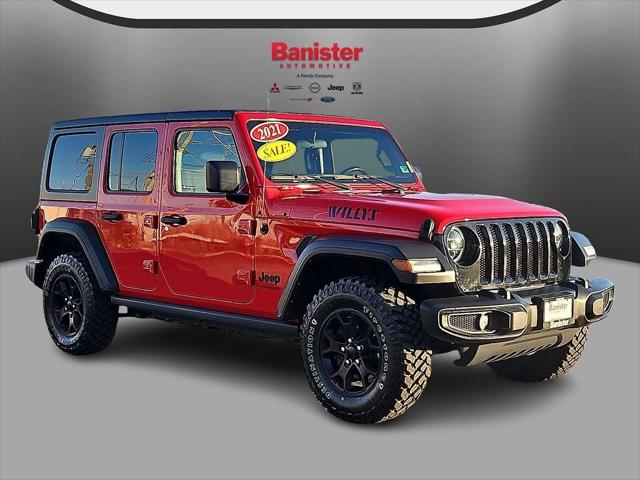 2021 Jeep Wrangler Unlimited Willys 4x4 2021 Jeep Wrangler Unlimited Willys 4x4