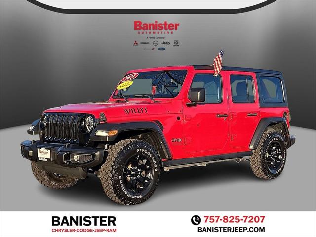 2021 Jeep Wrangler Unlimited Willys 4x4 2021 Jeep Wrangler Unlimited Willys 4x4