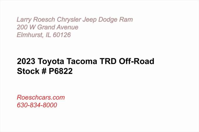 2023 Toyota Tacoma TRD Sport 2023 Toyota Tacoma TRD Sport
