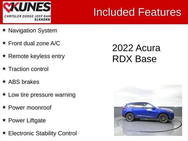 2022 Acura RDX A-SPEC Advance Package