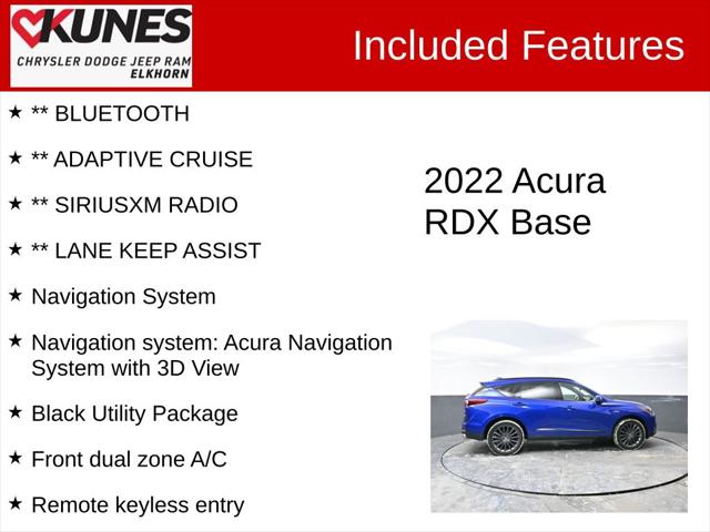 2022 Acura RDX A-SPEC Advance Package
