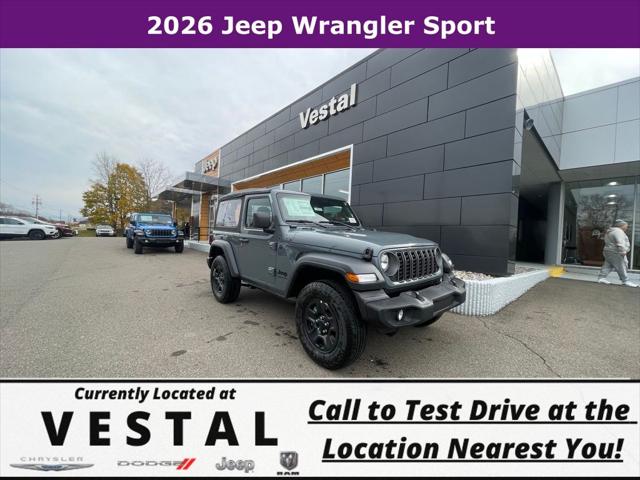 2026 Jeep Wrangler WRANGLER 2-DOOR SPORT 2026 Jeep Wrangler WRANGLER 2-DOOR SPORT