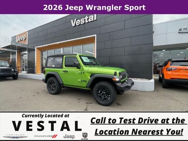 2026 Jeep Wrangler WRANGLER 2-DOOR SPORT 2026 Jeep Wrangler WRANGLER 2-DOOR SPORT