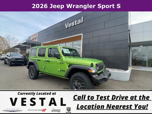 2026 Jeep Wrangler WRANGLER 4-DOOR SPORT S 2026 Jeep Wrangler WRANGLER 4-DOOR SPORT S