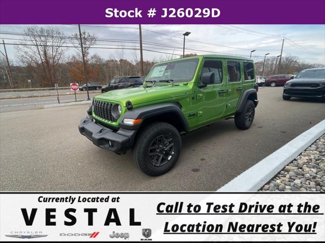 2026 Jeep Wrangler WRANGLER 4-DOOR SPORT S 2026 Jeep Wrangler WRANGLER 4-DOOR SPORT S