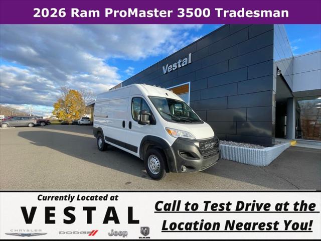 2026 RAM Ram ProMaster RAM PROMASTER 3500 TRADESMAN CARGO VAN HIGH ROOF 136 WB 2026 RAM Ram ProMaster RAM PROMASTER 3500 TRADESMAN CARGO VAN HIGH ROOF 136 WB