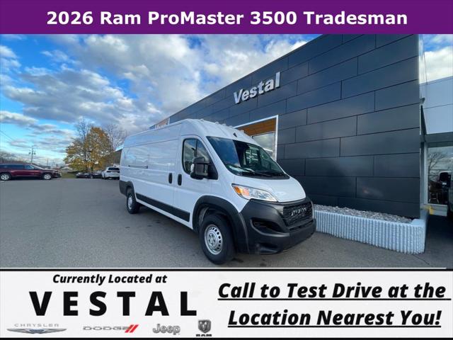 2026 RAM Ram ProMaster RAM PROMASTER 3500 TRADESMAN CARGO VAN HIGH ROOF 159 WB EXT