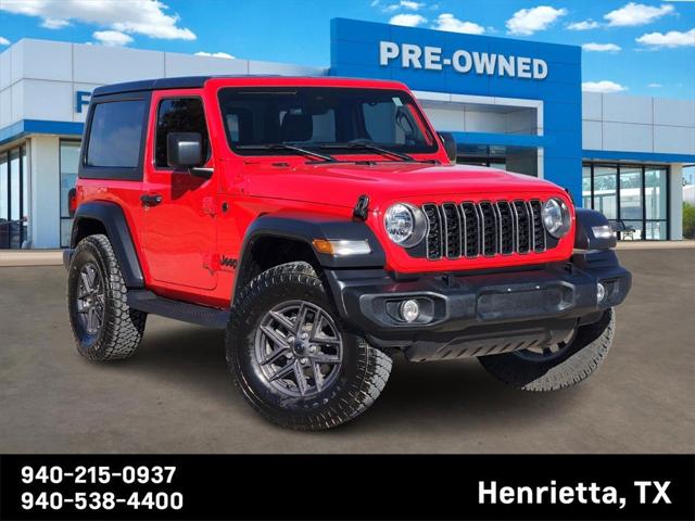 2024 Jeep Wrangler 2-Door Sport S 4x4 2024 Jeep Wrangler 2-Door Sport S 4x4