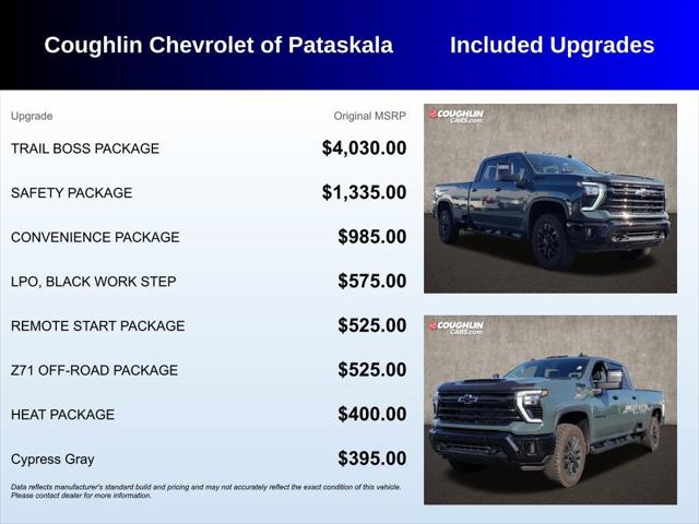 2026 Chevrolet Silverado 2500HD Crew Cab, Long Bed, LT, 4WD