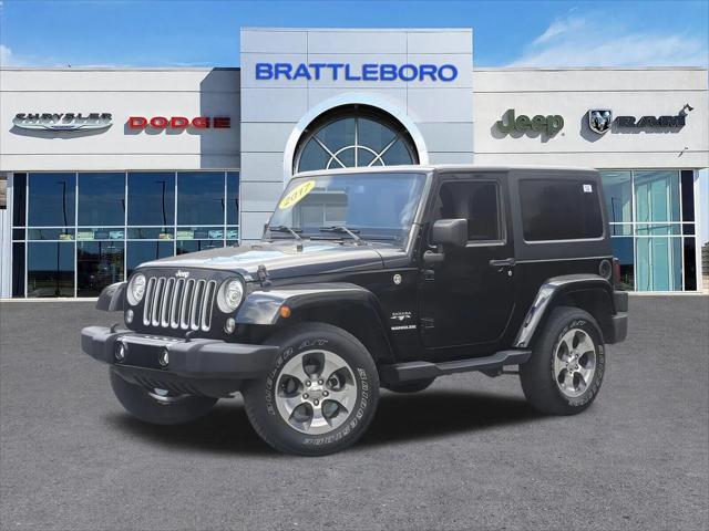 2017 Jeep Wrangler Sahara 4x4 for sale in Brattleboro, VT