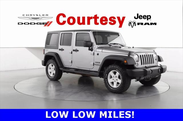 2017 Jeep Wrangler Unlimited Sport 4x4 2017 Jeep Wrangler Unlimited Sport 4x4