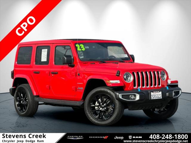 2023 Jeep Wrangler 4xe Sahara 4x4