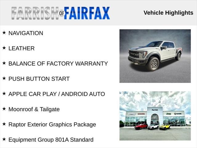 2023 Ford F-150 Raptor 2023 Ford F-150 Raptor