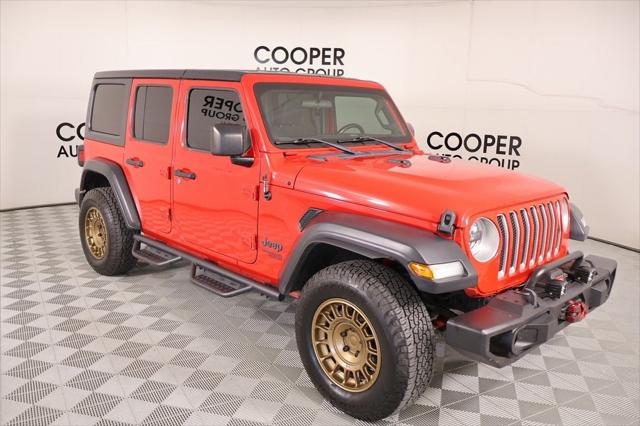 2018 Jeep Wrangler Unlimited Sport S 4x4 2018 Jeep Wrangler Unlimited Sport S 4x4