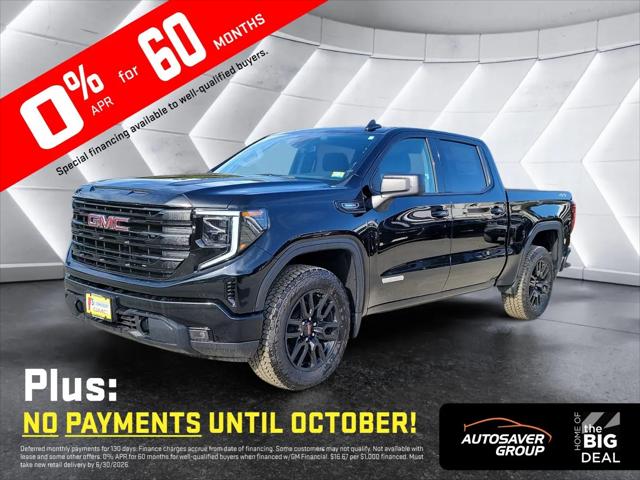 2026 GMC Sierra 1500 Crew Cab, Short Bed, Elevation, 4WD for sale in Saint Johnsbury, VT