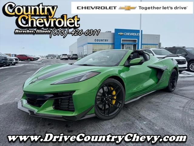 2026 Chevrolet Corvette Z06 Coupe, 1LZ, RWD for sale in Herscher, IL