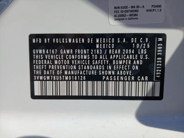2026 Volkswagen Jetta SEL