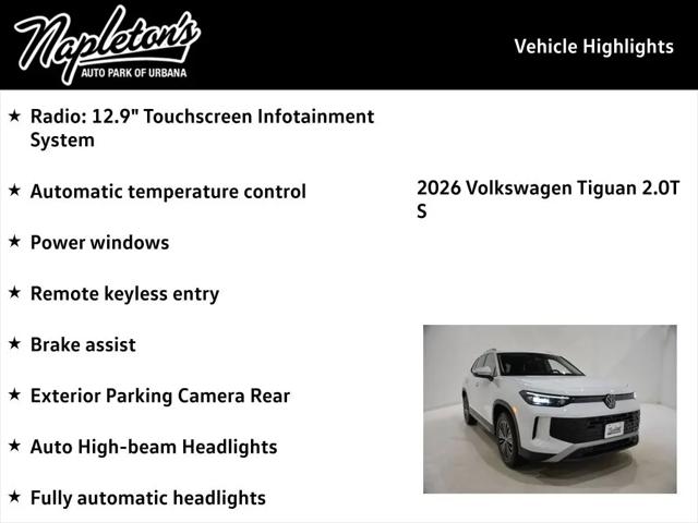 2026 Volkswagen Tiguan S