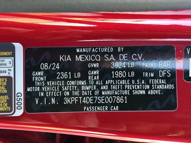 2025 Kia K4 LXS