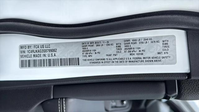 2025 Jeep Grand Cherokee L Altitude X 4x4