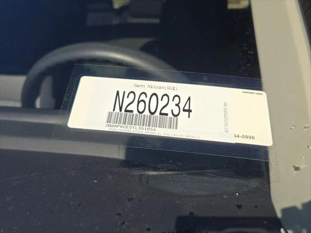 2026 Nissan Kicks SV