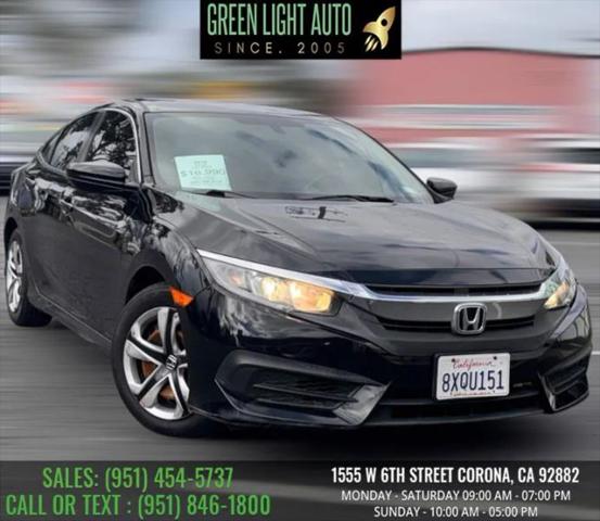2018 Honda Civic LX for sale in Corona, CA