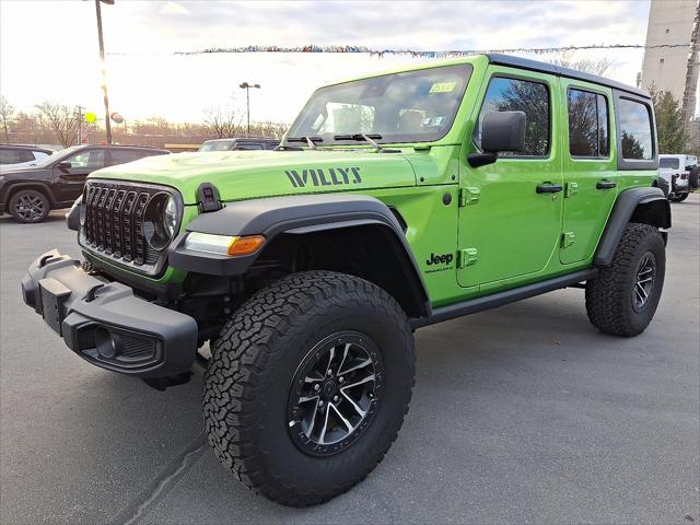 2025 Jeep Wrangler WRANGLER 4-DOOR WILLYS 2025 Jeep Wrangler WRANGLER 4-DOOR WILLYS