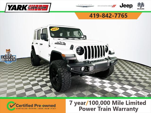 2022 Jeep Wrangler Unlimited Sahara Altitude 4x4 2022 Jeep Wrangler Unlimited Sahara Altitude 4x4