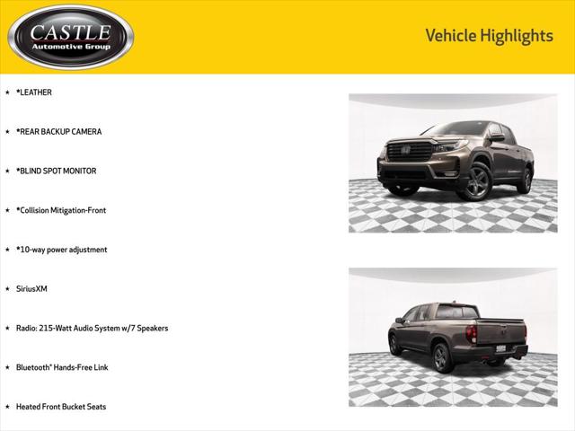 2022 Honda Ridgeline RTL 2022 Honda Ridgeline RTL