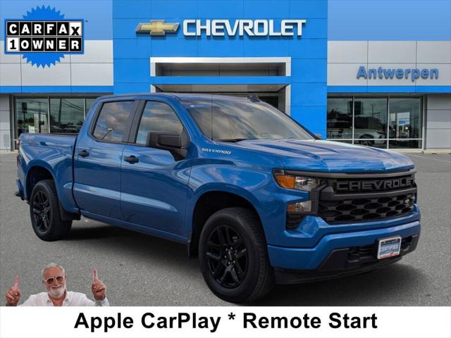 2022 Chevrolet Silverado 1500 4WD Crew Cab Short Bed Custom 2022 Chevrolet Silverado 1500 4WD Crew Cab Short Bed Custom