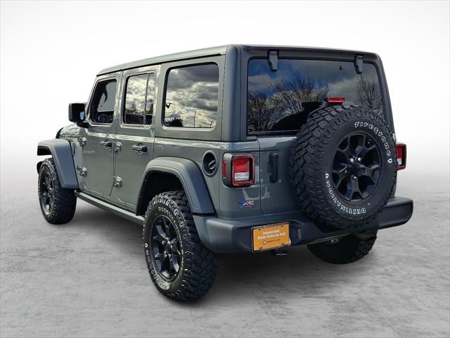 2022 Jeep Wrangler Unlimited Willys 4x4 2022 Jeep Wrangler Unlimited Willys 4x4