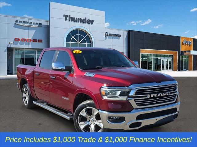 2022 RAM 1500 Laramie Crew Cab 4x2 57 Box 2022 RAM 1500 Laramie Crew Cab 4x2 57 Box