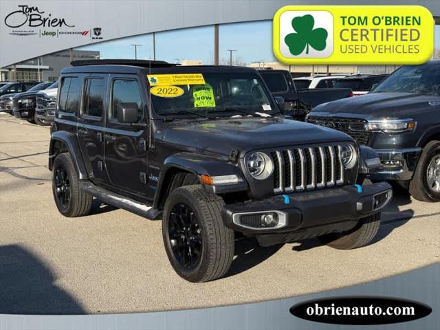 2022 Jeep Wrangler 4xe Unlimited Sahara 4x4 2022 Jeep Wrangler 4xe Unlimited Sahara 4x4