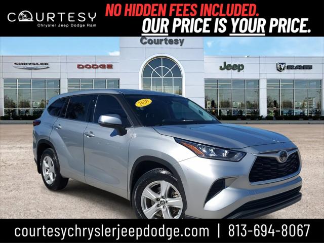 2020 Toyota Highlander L 2020 Toyota Highlander L