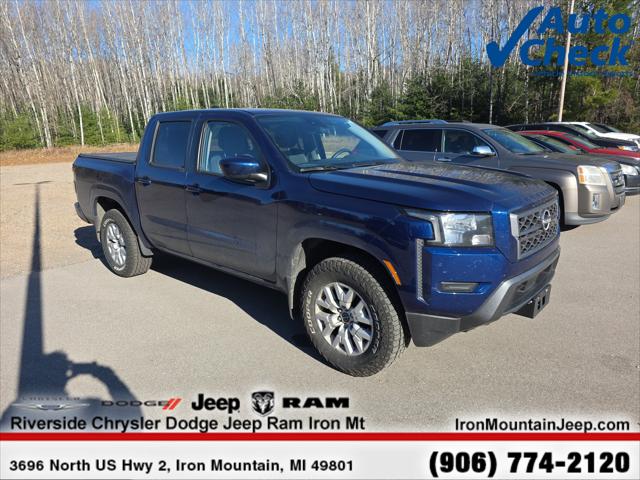 2022 Nissan Frontier Crew Cab SV 4x4 2022 Nissan Frontier Crew Cab SV 4x4