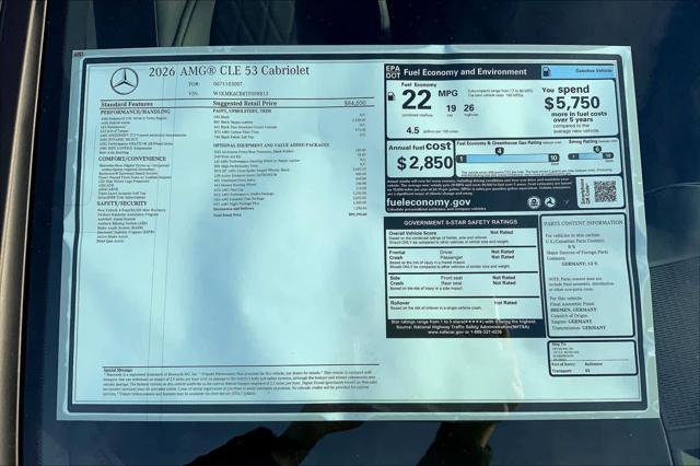 2026 Mercedes-Benz CL AMG CLE 53
