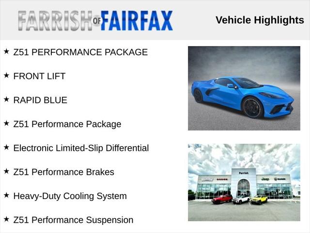 2024 Chevrolet Corvette Stingray RWD Coupe 3LT