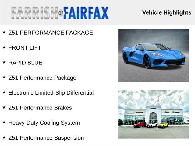 2024 Chevrolet Corvette Stingray RWD Coupe 3LT