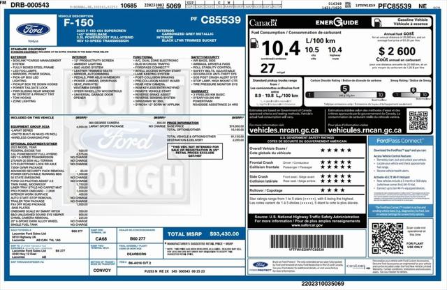 2023 Ford F-150 LARIAT 2023 Ford F-150 LARIAT