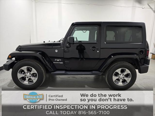 2018 Jeep Wrangler JK Sahara 4x4