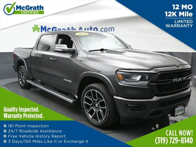 2021 RAM 1500 Laramie Crew Cab 4x4 57 Box 2021 RAM 1500 Laramie Crew Cab 4x4 57 Box