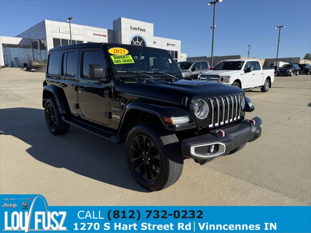 2023 Jeep Wrangler 4xe Sahara 4x4
