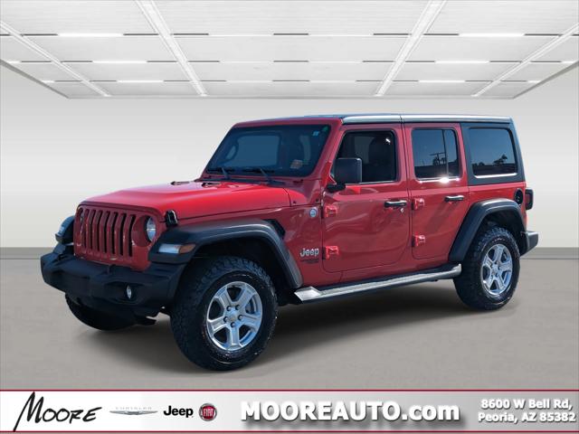 2020 Jeep Wrangler Unlimited Sport S 4X4 2020 Jeep Wrangler Unlimited Sport S 4X4