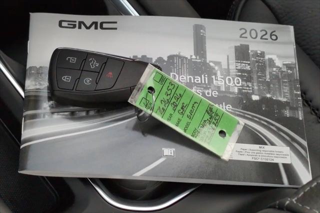 2026 GMC Sierra 1500 Crew Cab, Short Bed, Denali, 4WD