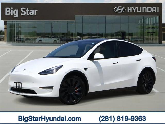 2025 Tesla Model Y Performance Dual Motor All-Wheel Drive for sale in Friendswood, TX