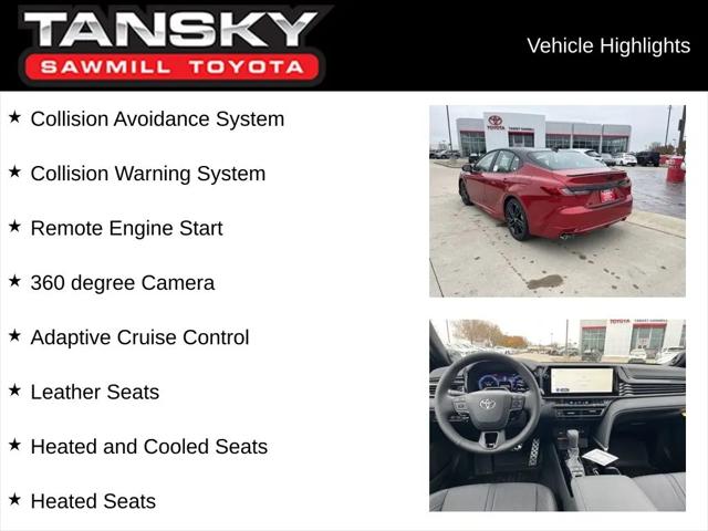2026 Toyota Camry XSE