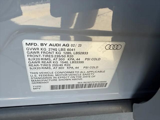2023 Audi e-tron Prestige 50 quattro