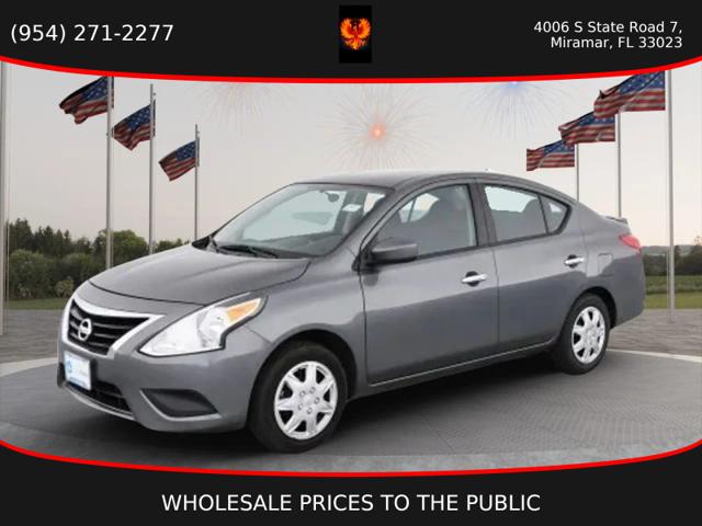 2019 Nissan Versa 1.6 S for sale in Miramar, FL