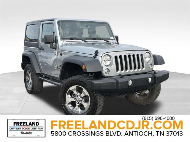 2016 Jeep Wrangler Sport 2016 Jeep Wrangler Sport